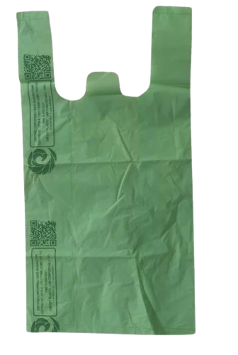 Corn Starch Green Biodegradable W Cut Bags